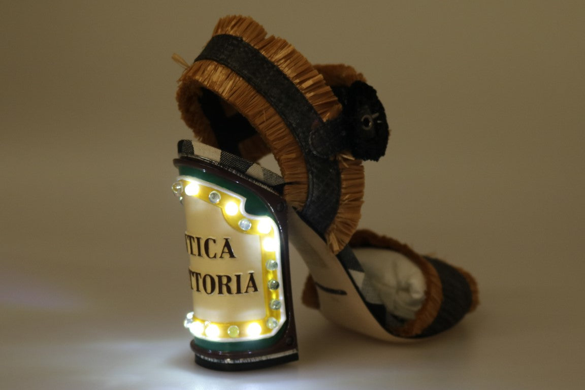 Dolce & Gabbana LED Lights Antica Trattoria Sandals