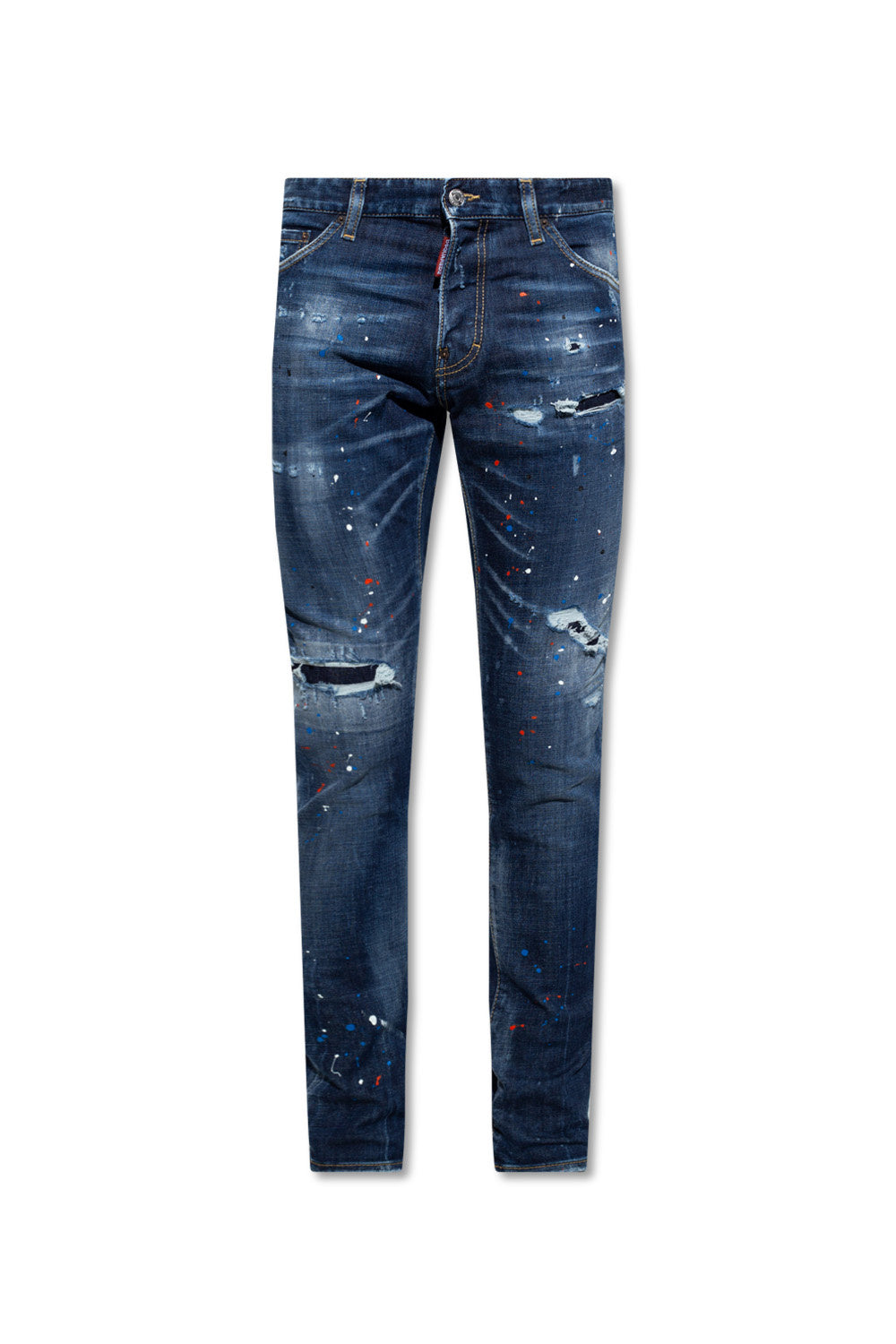 Dsquared² Blue Cotton Jeans & Pant