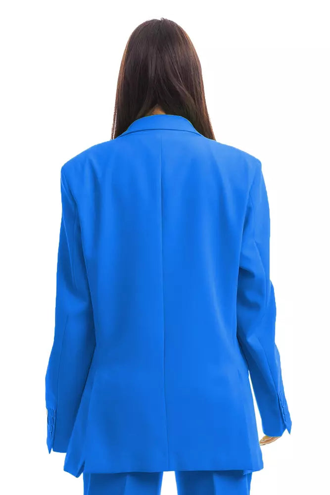 Hinnominate Blue Polyester Suits & Blazer