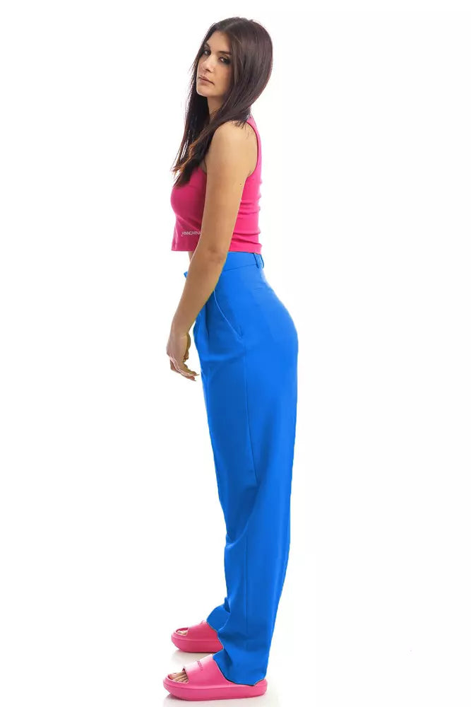 Hinnominate Blue Polyester Jeans & Pant