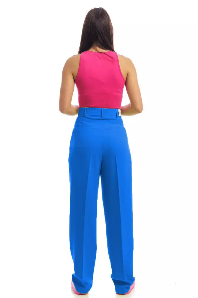 Hinnominate Blue Polyester Jeans & Pant