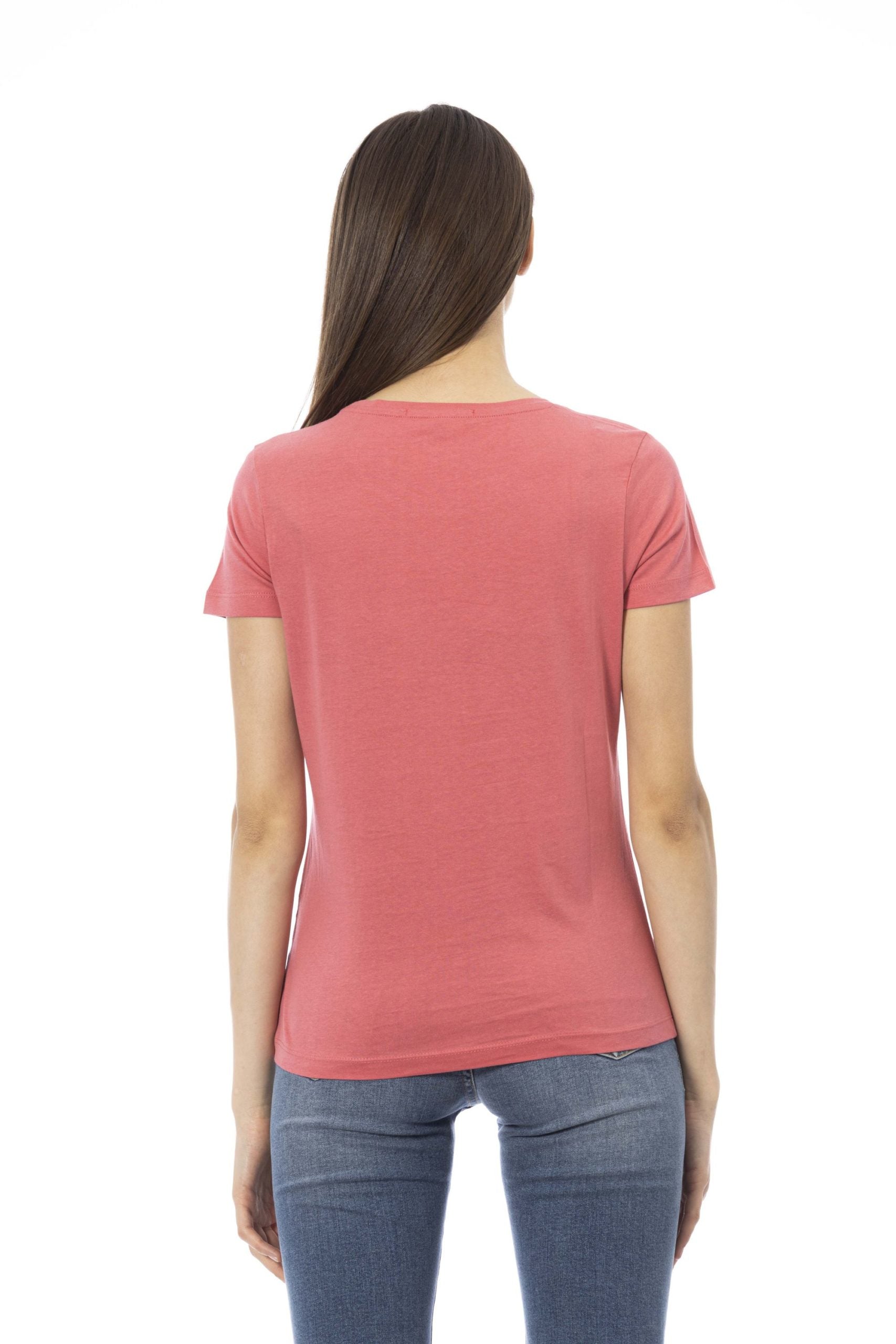 Trussardi Action Fuchsia Cotton Tops & T-Shirt