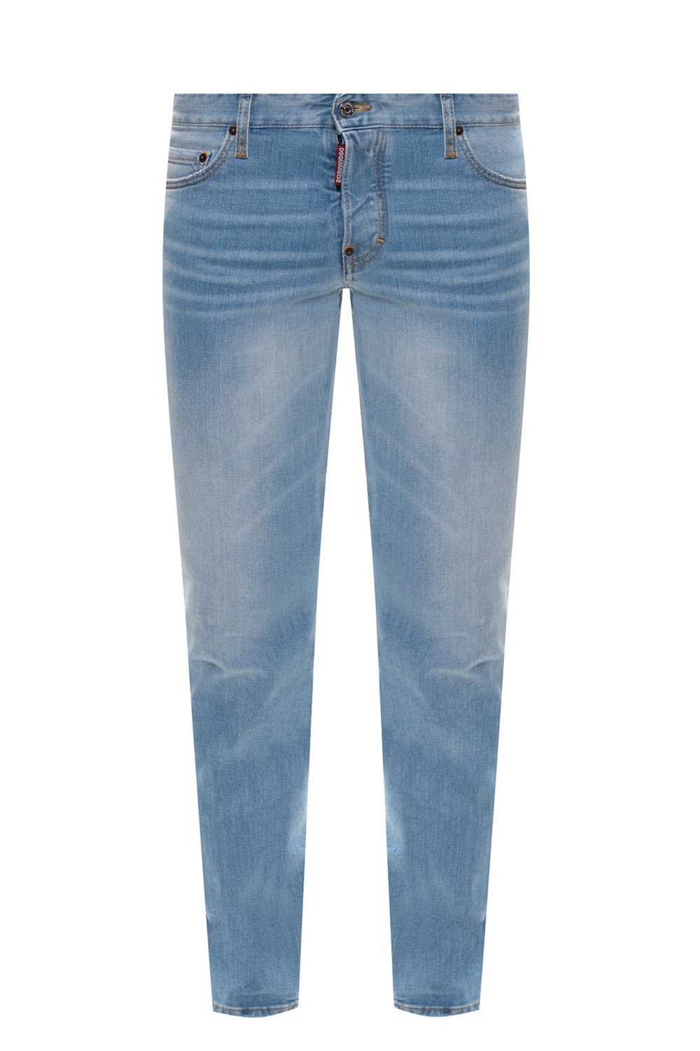 Dsquared² Light Blue Cotton Jeans & Pant