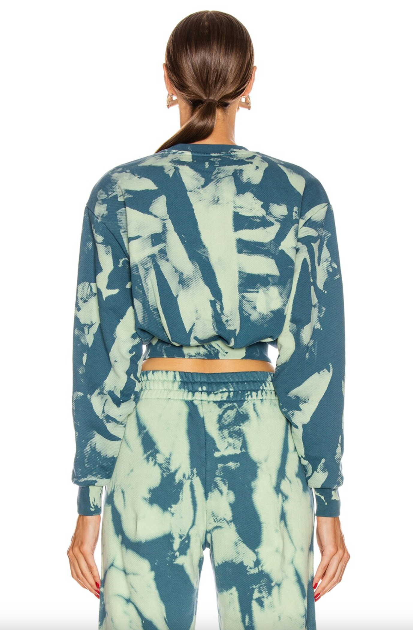 Off-White Blue Polyester Sweater