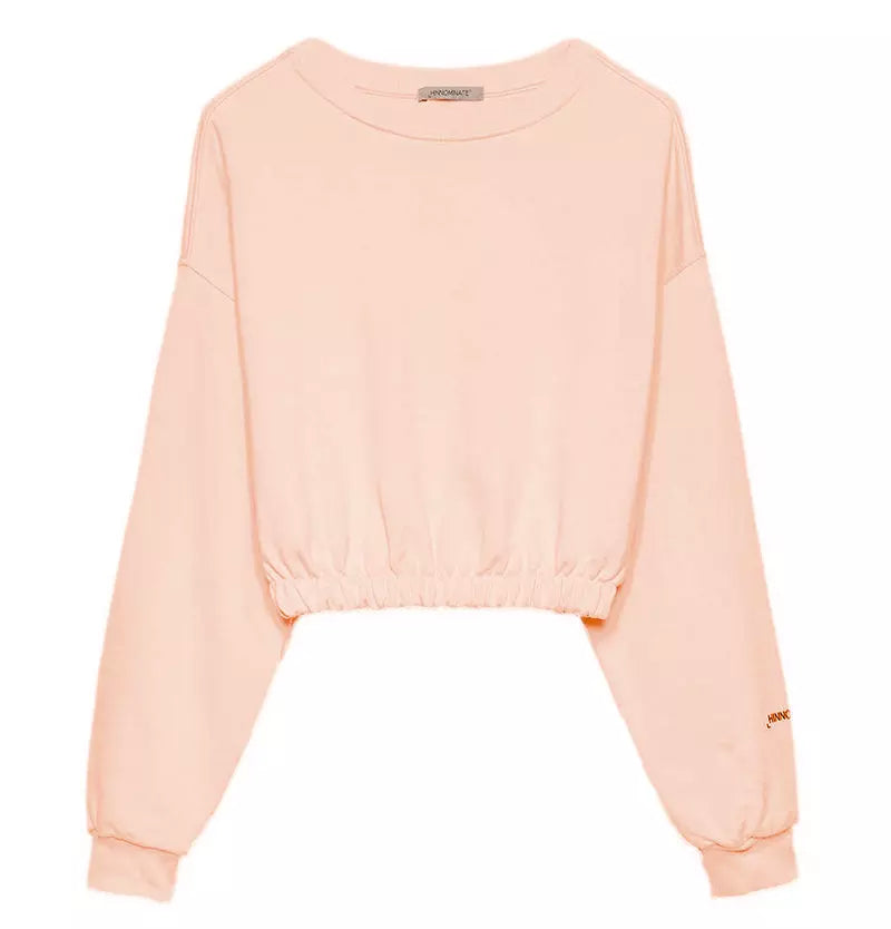 Hinnominate Pink Cotton Sweater