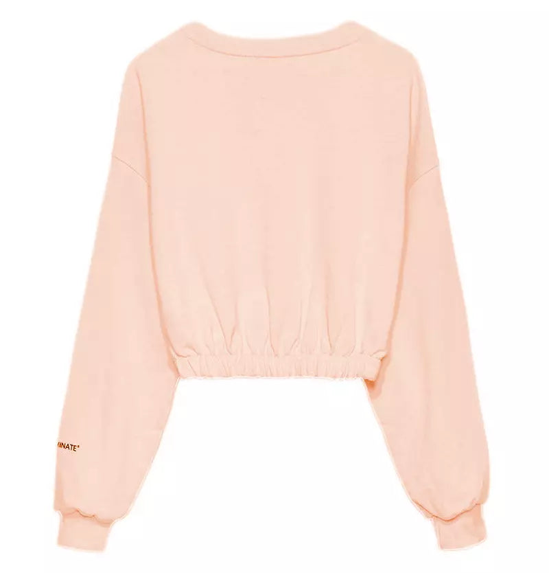 Hinnominate Pink Cotton Sweater