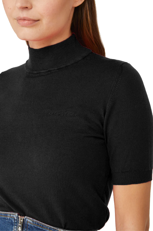 Gaelle Black Polyamide Sweater