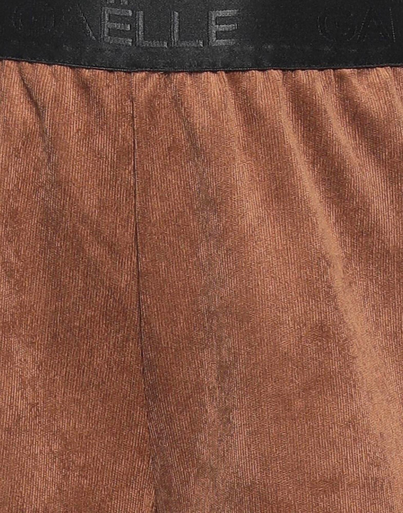 Gaelle Brown Polyester Jeans & Pant