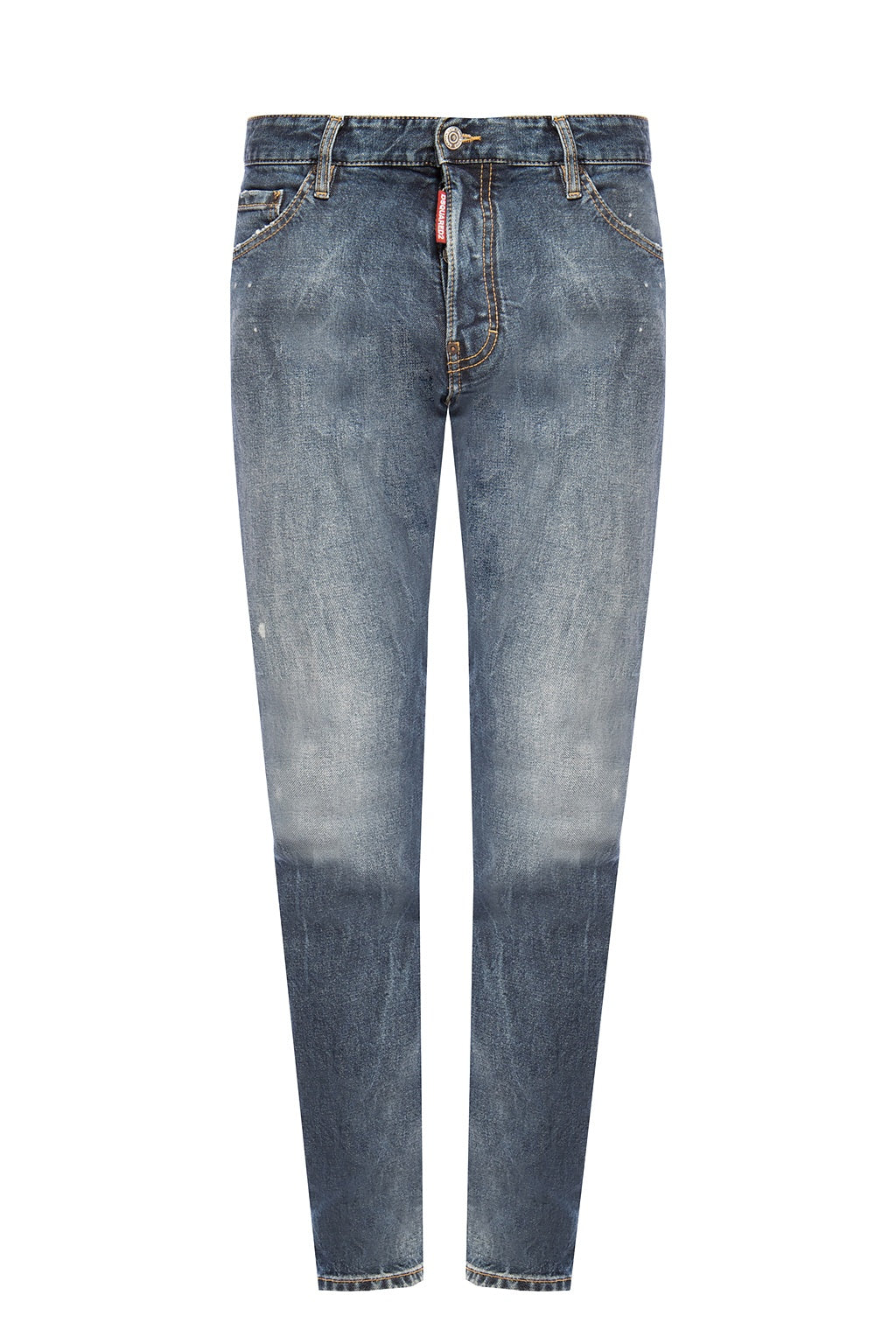 Dsquared² Blue Cotton Jeans & Pant